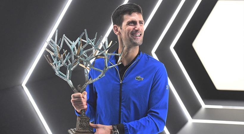 Novak Wins Rolex Paris Masters